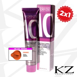 10 Hair Color Cream 100ml Orange - Tinte de Cabello Profesional - MORFOSE