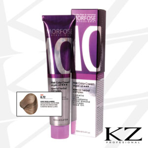 10 Hair Color 8.72 - Light Aumbronic Brown Irize 100 Ml - Tinte de Cabello Profesional - MORFOSE