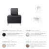 Sillon Bob + Jay - SIN MARCA - Imagen 3