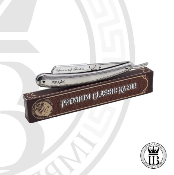 Navaja de afeitar Premium Classic Razor Silver Edition - HEY JOE - Imagen 5