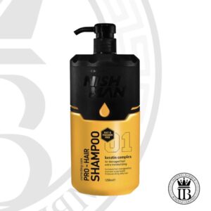 Pro Hair Shampoo/Champú Profesional Nº01Keratin Complex-1250ml - NISHMAN