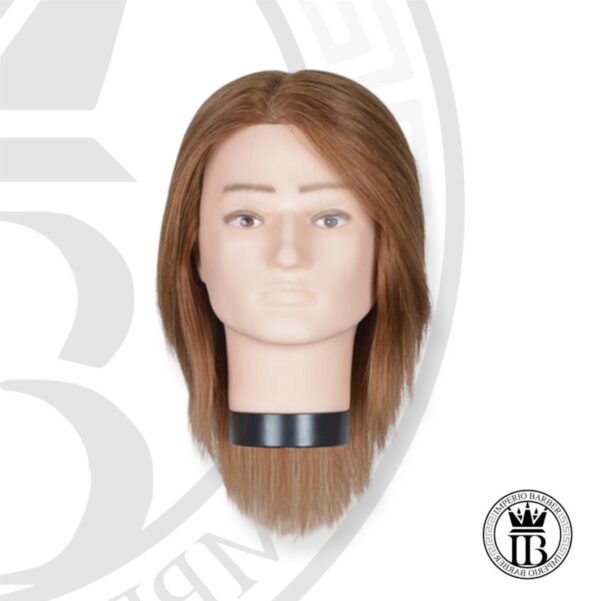 Cabeza maniqui hombre ligth brown 18 CM - BIFULL