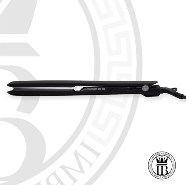 Plancha C3 Black Soft Touch Chrome - CORIOLISS - Imagen 3