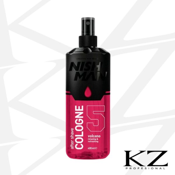 After Shave Cologne N.05 Volcano 400ml - NISHMAN
