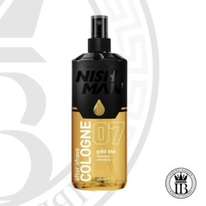 After Shave Cologne N.07 Gold One 400ml - NISHMAN