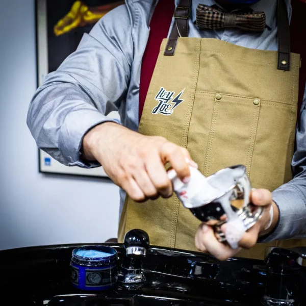 Delantal Barbero Apron Beige - HEY JOE - Imagen 4