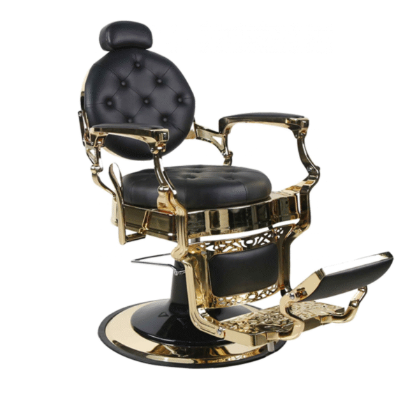 Sillón de barbero PERFIDO GOLD - F