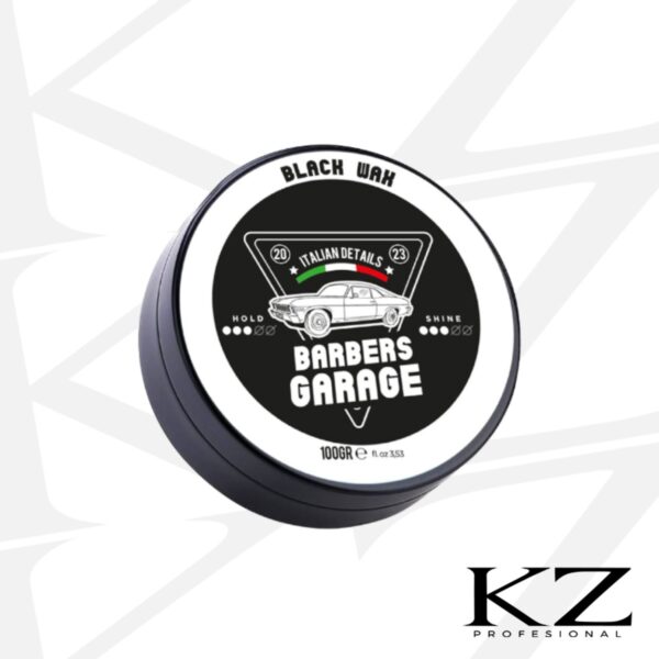 Cera Black Wax 100gr - BARBERS GARAGE