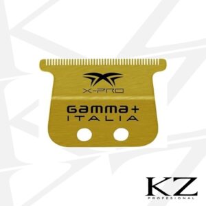 Cuchilla Fija X-Pro Ancha DLC Gold Titanium para Trimmer - GAMMA+