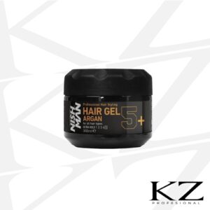 Gel Fijador Ultra Fuerte/Hair Gel Ultra Hold 5+Argan 300ml - NISHMAN
