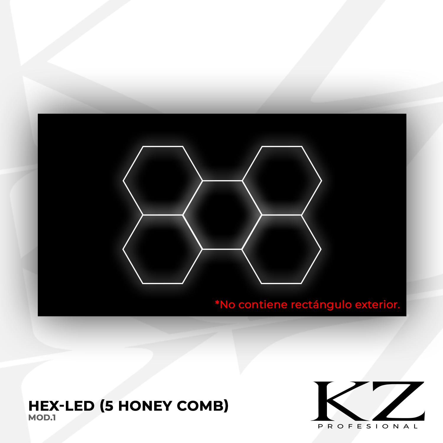 Kit Iluminación LED Hexagonal 5 Honeycomb Mod. 1
