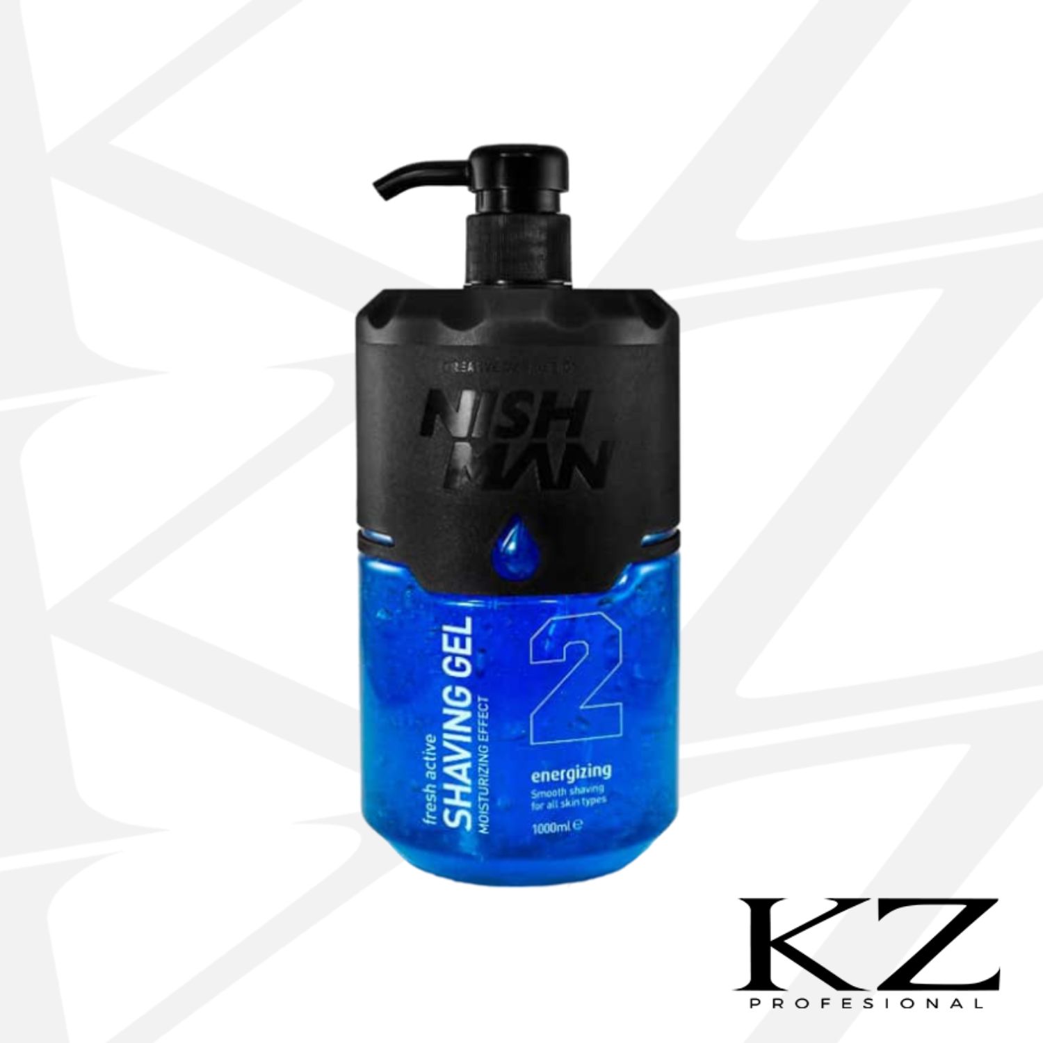 Shaving Gel / Gel de Afeitado N2 Energizing 1000ml - NISHMAN